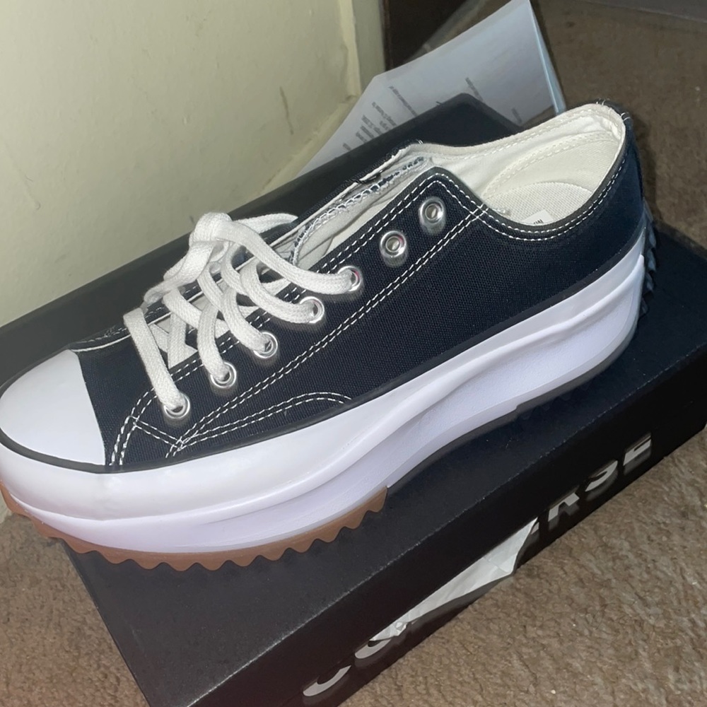 Converse run Star Hike Ox Low-Top Platform Sneakers